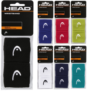 Image of a blue and white paddle tennis racket with a textured grip