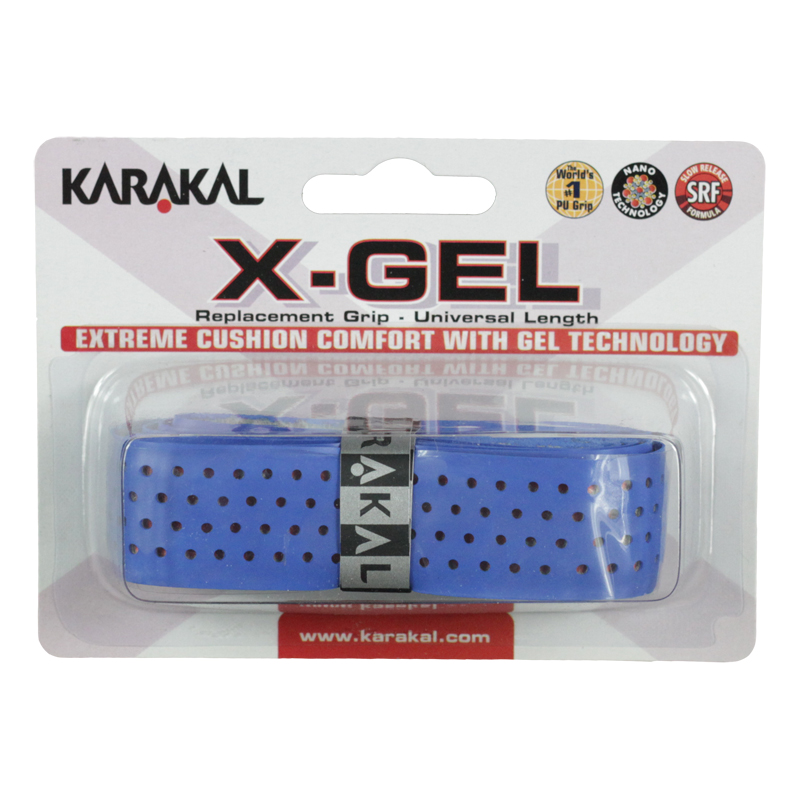 Karakal X-Gel Replacement Grip - For Tennis, Badminton, Squash Rackets