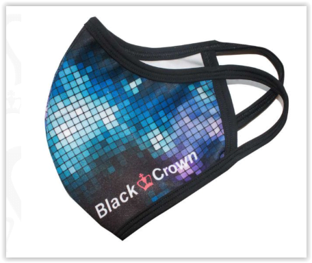 Black Crown Mask (Black)