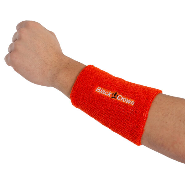 Black Crown Wristband Single Pack (Coral)
