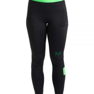 Black Crown Womens MM Leggings (Black/Green) - Size: X-Large
