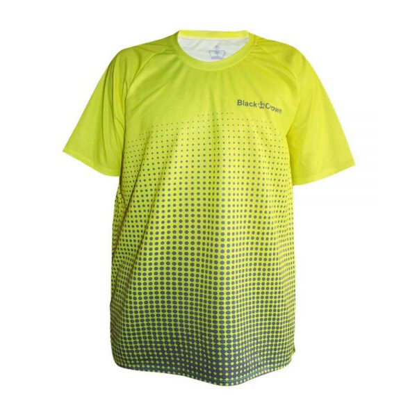 Black Crown Mens Miami T-Shirt (Yellow) - Size: Small