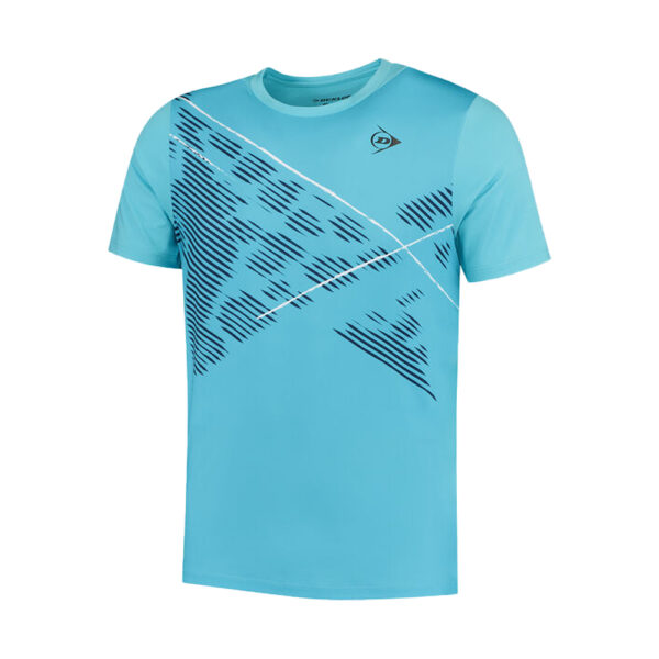 Dunlop Mens Game T-Shirt 1 (Aqua Blue) - Small