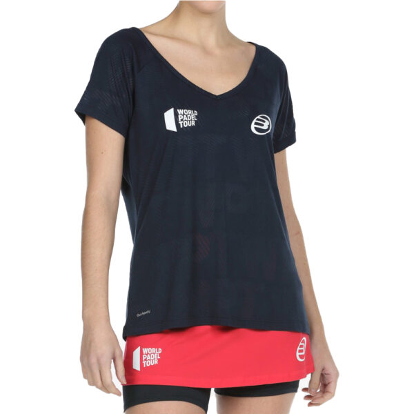 Bullpadel Womens Rapolan T-Shirt (Navy Blue) - Size: X-Small