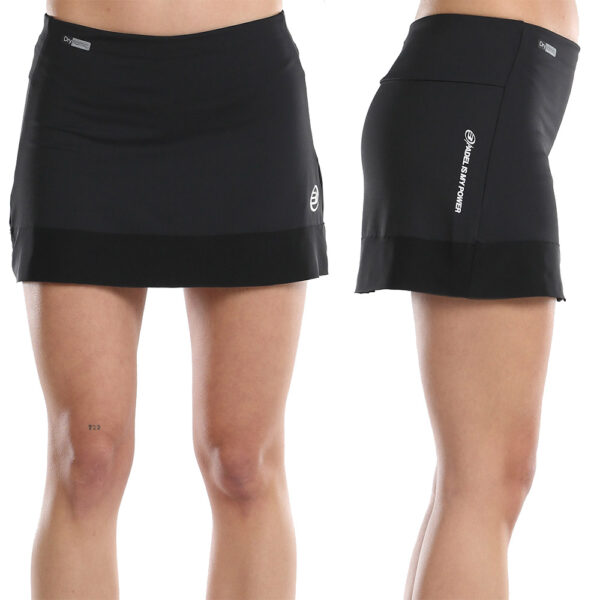 Bullpadel Womens Epato Skirt (Black) - Large