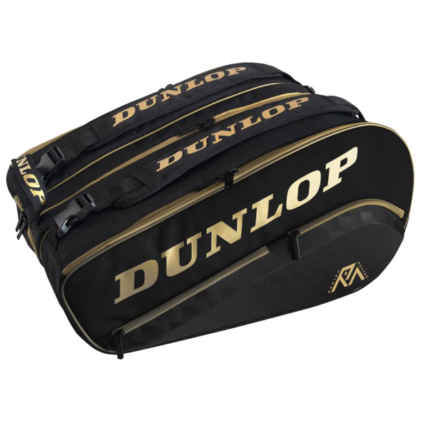Dunlop Elite Padel Bag (Black/Gold) (2025)