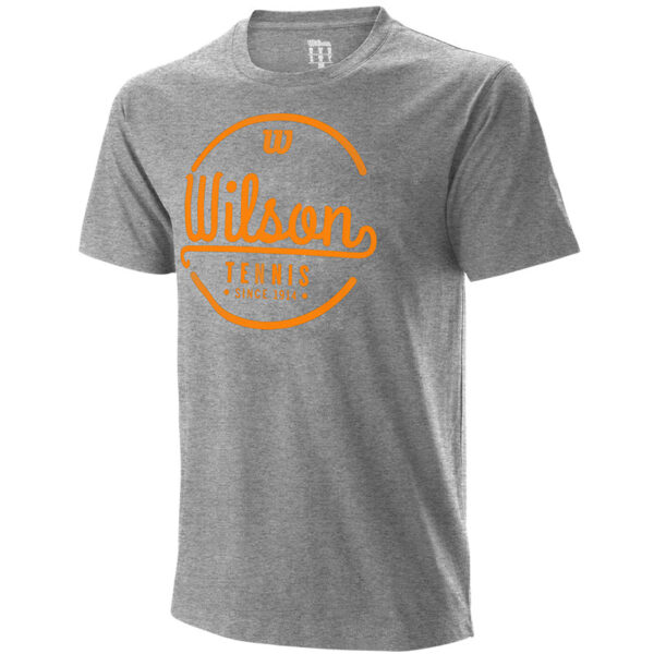 Wilson Lineage Tech Mens T-shirt  - Grey, XXL