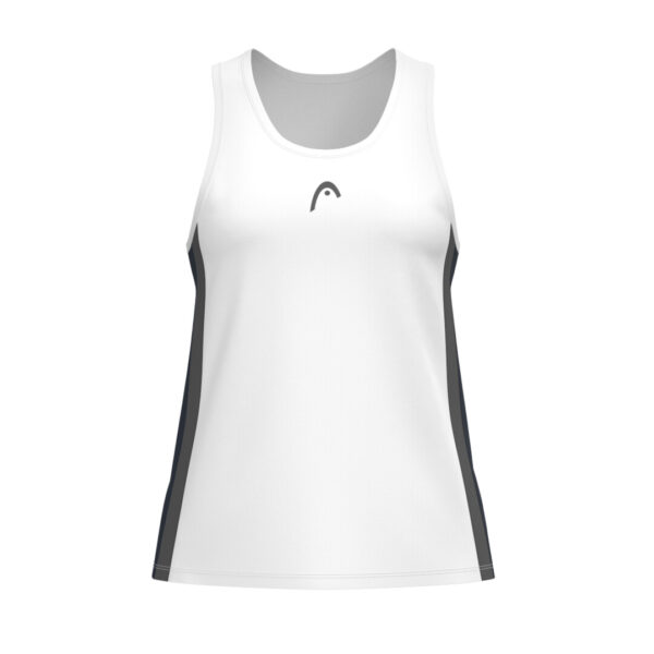 Head Womens Club 25 Tech Tank Top (Navy/White) 2025