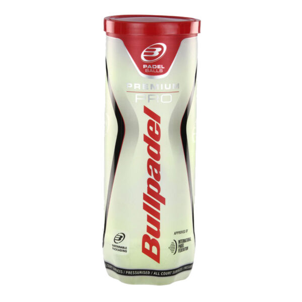 Bullpadel Premium Pro Padel Ball (3 Ball Tube)