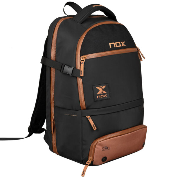 NOX Luxury Open Series Backpack (Black/Brown)