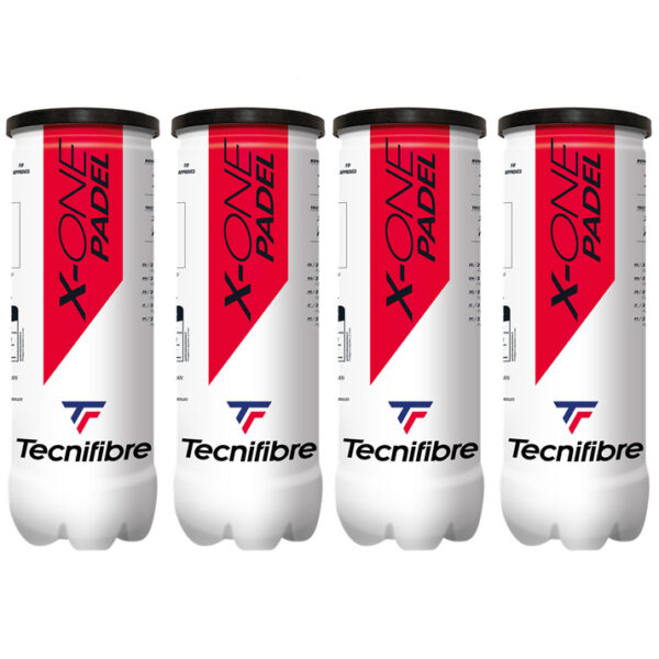 Tecnifibre X-One Padel Balls (Dozen)
