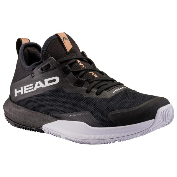 Head Mens Motion Pro Padel Shoe (Black/White) (2023) - Size 6.5 UK
