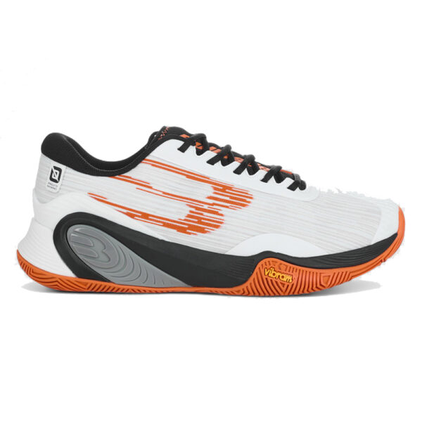 Bullpadel Mens Hack Vibram 25I Padel Shoes (Orange) 2025