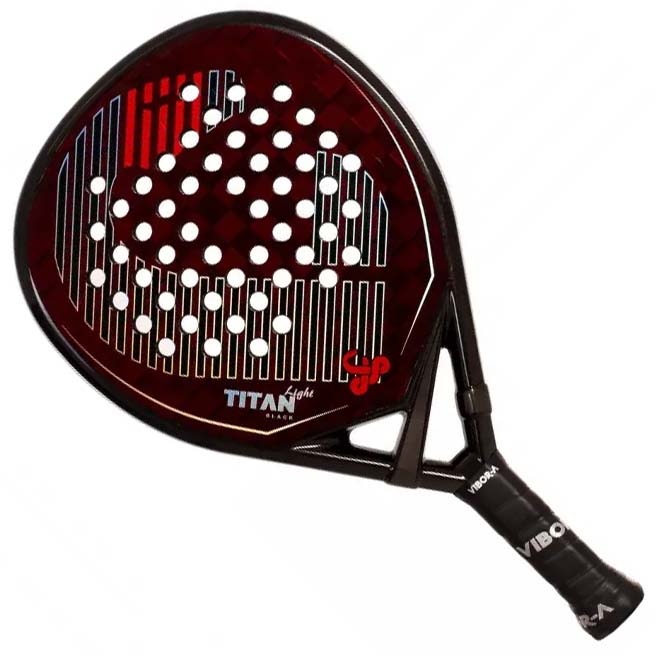 Vibor-A Titan Black Light Padel Racket (2026)