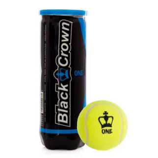 Black Crown One Padel 3 Ball Tube