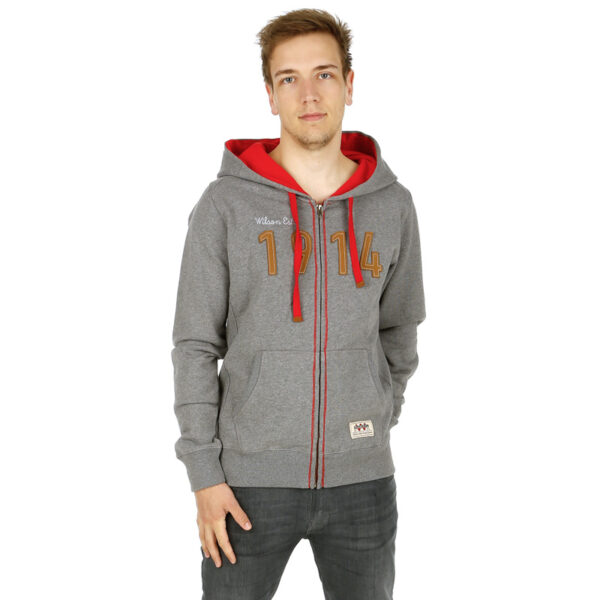 Wilson 100 Year Mens Zip Hoodie - Medium