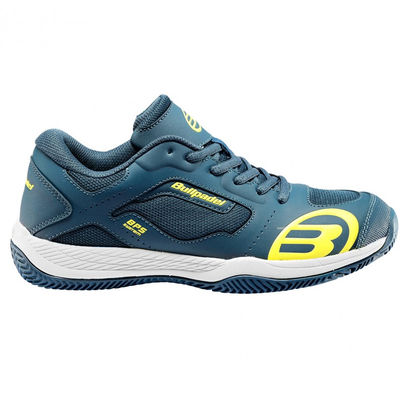 Bullpadel Jr Bita Tour 21 Padel Shoes (Blue) - 2.5 UK