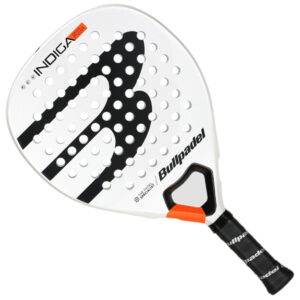 Bullpadel Indiga PWR Padel Racket 2025 edition in white