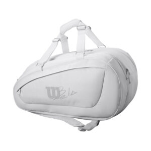 Wilson Bela Super Tour Padel Racket Bag (White) 2025