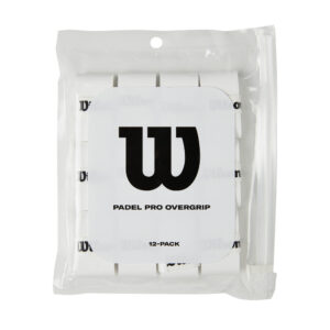 Wilson Pro Overgrip Padel (White) 12 pack