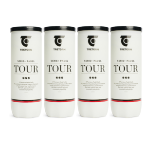 Tretorn Serie+ Tour Tube 3 Padel Ball (Doz)
