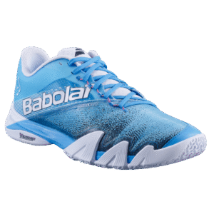Babolat Mens Jet Premura 2 Juan Lebron Padel Shoes (Cyan Blue/White) (2025) - Size 6.5 UK