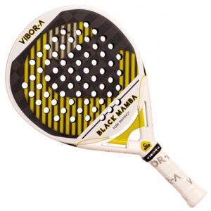 Vibor-A Black Mamba Evo Pro White Padel Racket (2026)